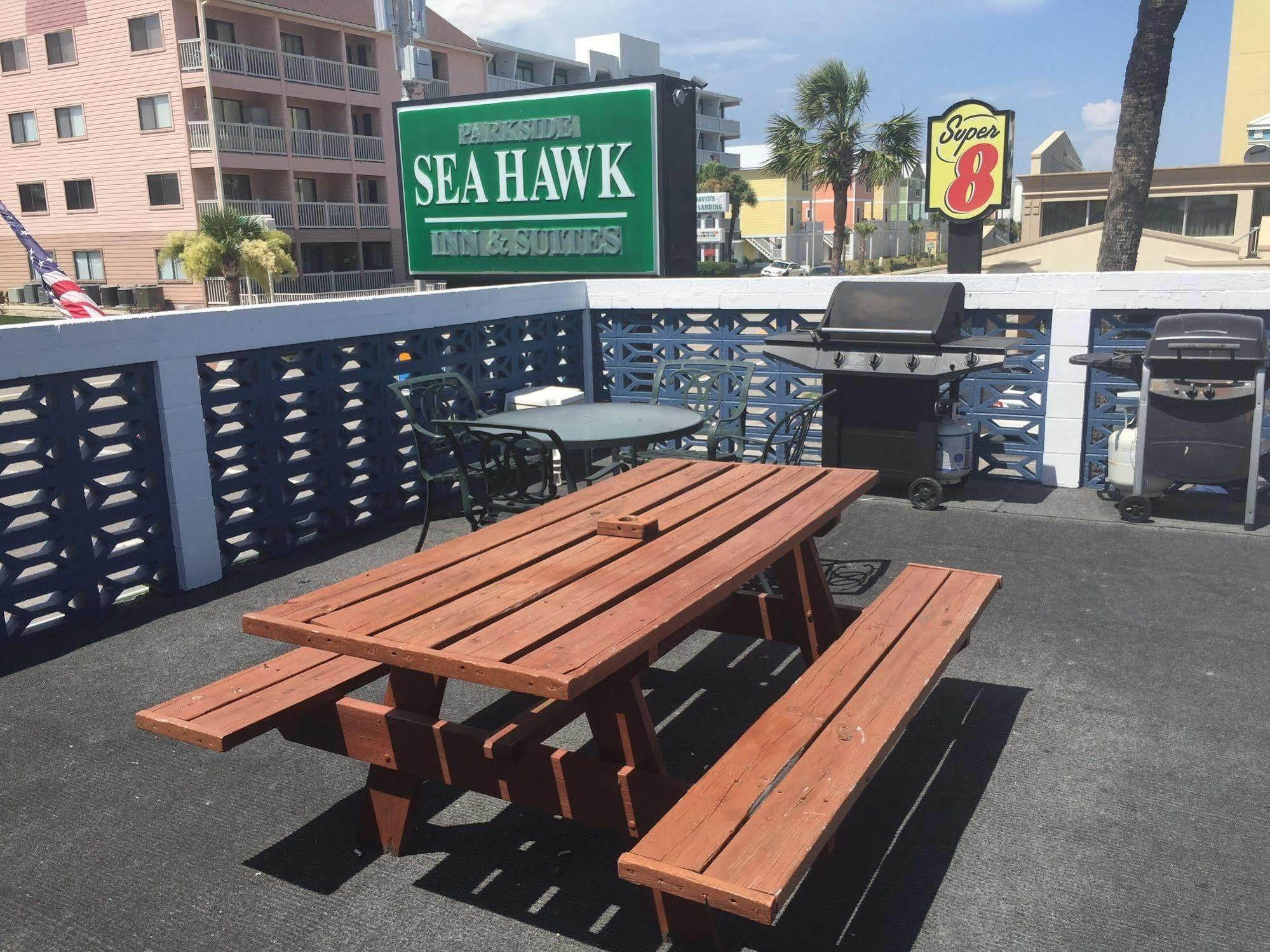 Sea Hawk Oceanfront Motel Myrtle Beach Eksteriør bilde