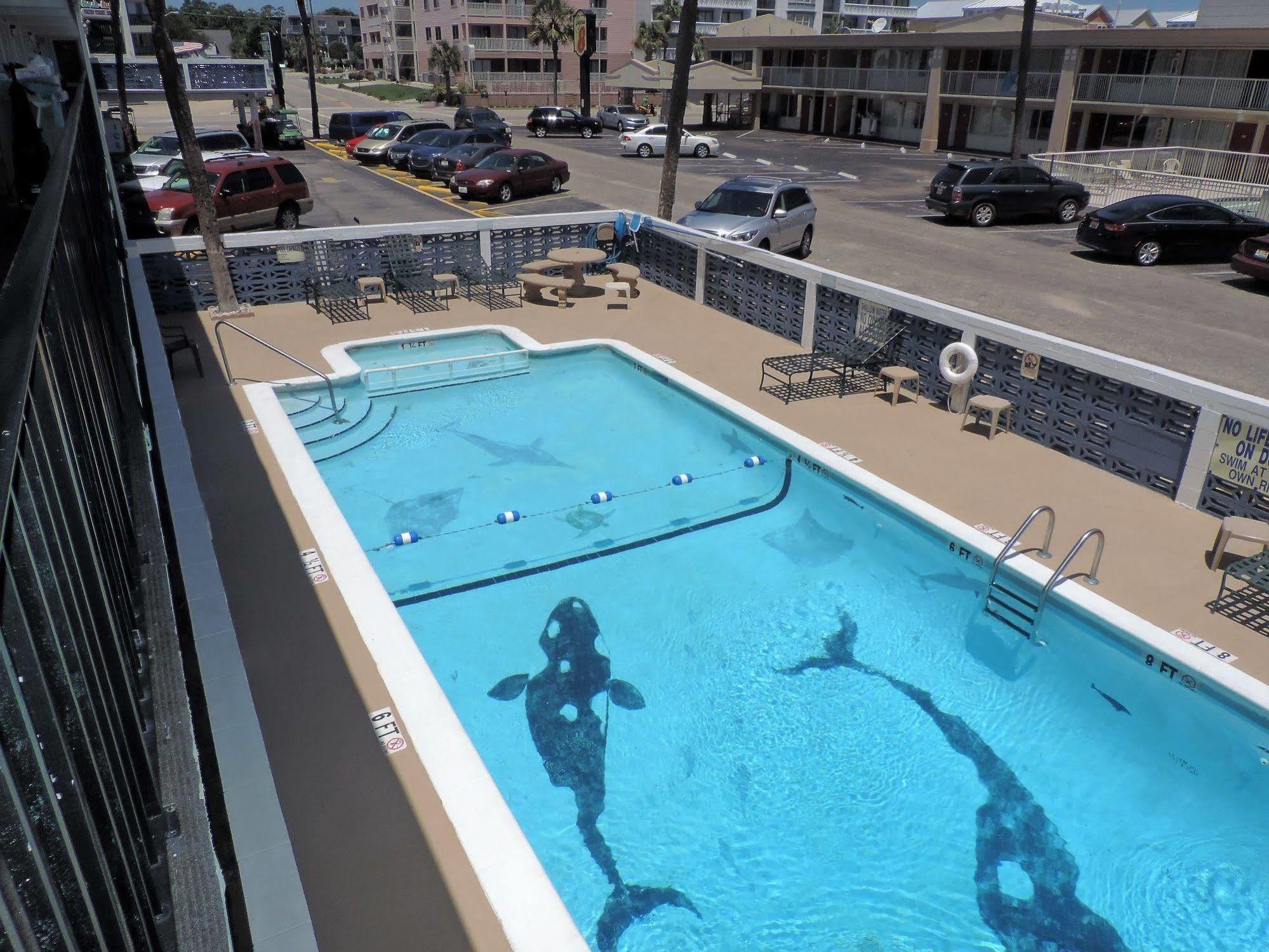 Sea Hawk Oceanfront Motel Myrtle Beach Eksteriør bilde