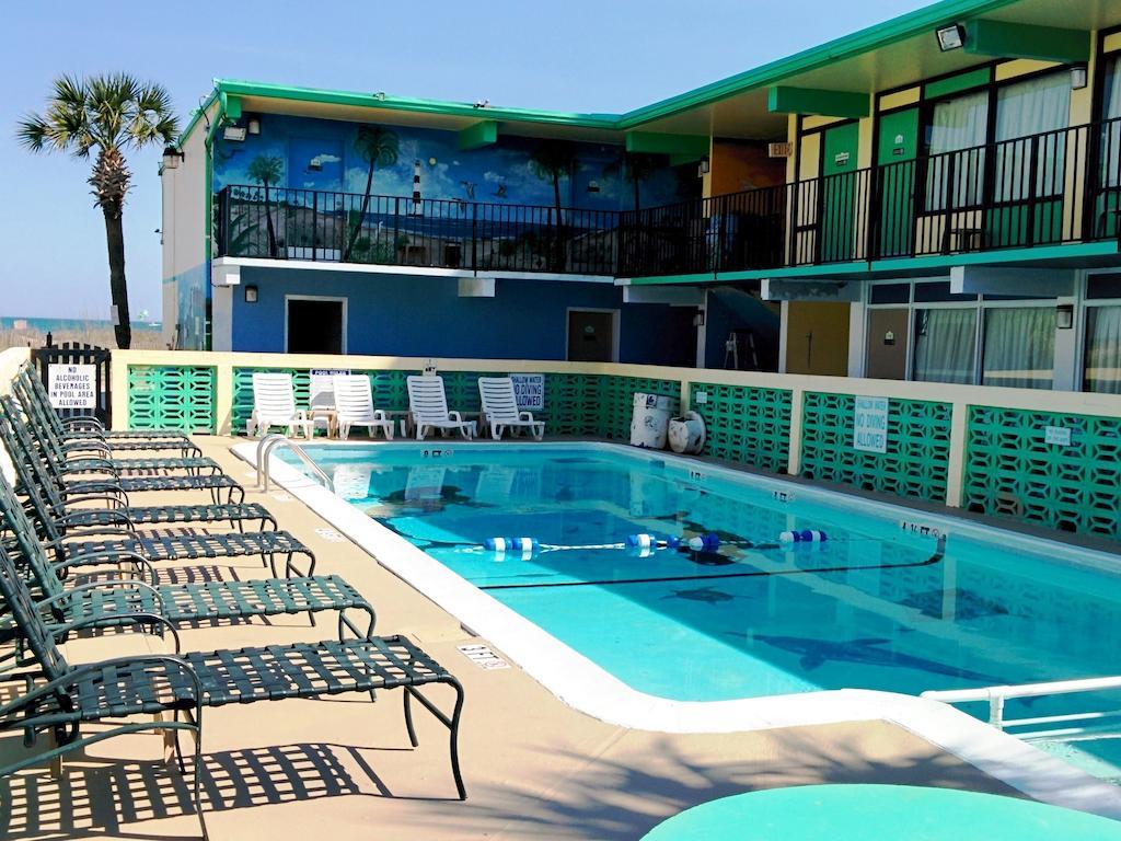 Sea Hawk Oceanfront Motel Myrtle Beach Eksteriør bilde